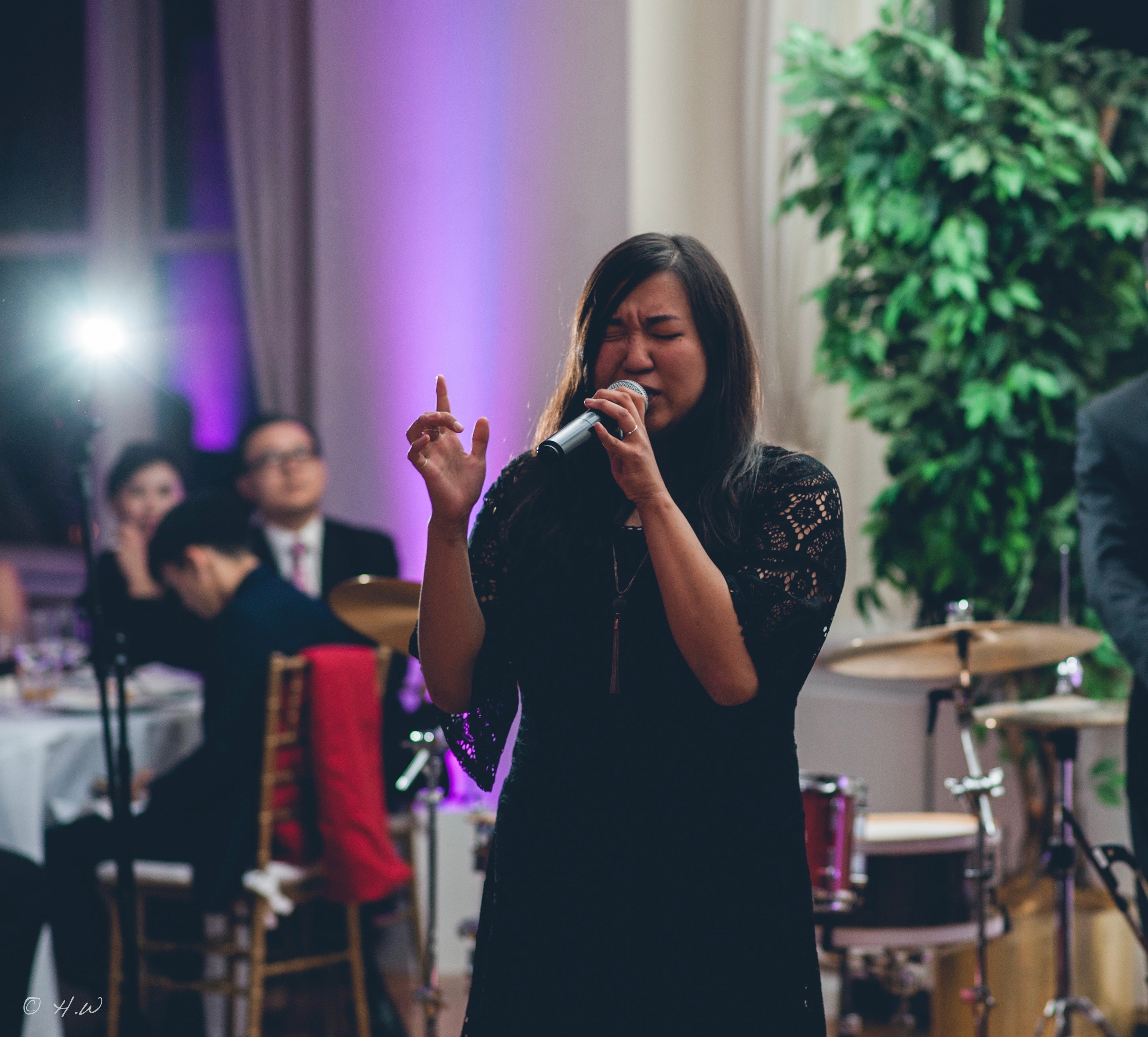 Esther singing